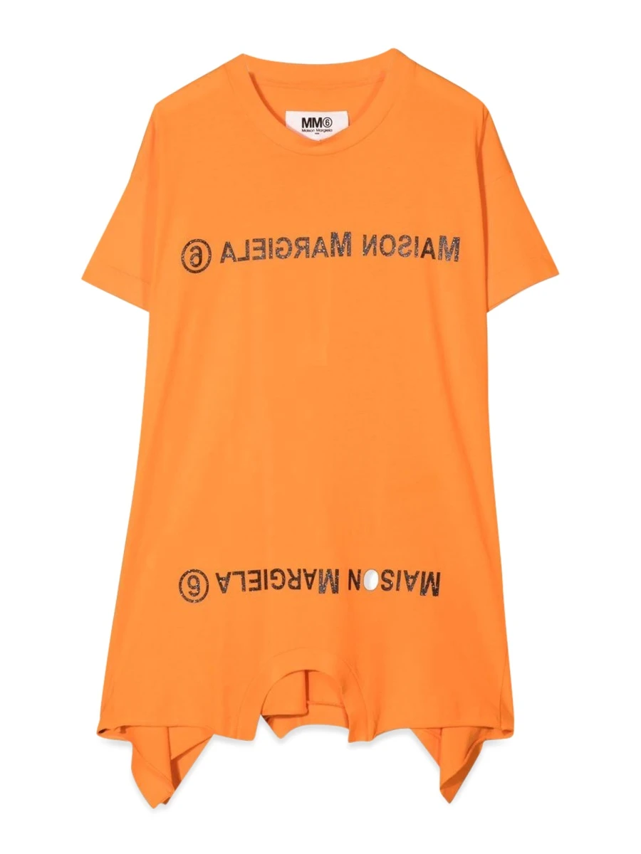 商品【商品预售7天】 MM6|MM6 男童衬衫 M60116KMM009M6201 橙色,价格¥995,第1张图片