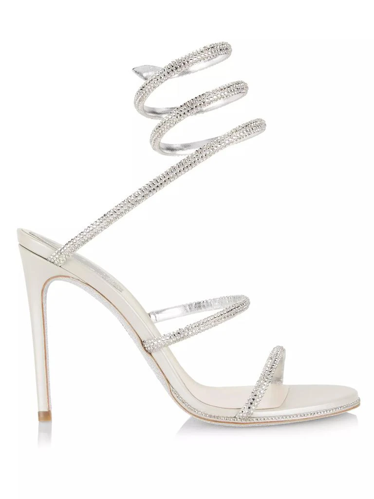 商品Rene Caovilla|Cleo Crystal-Embellished Wrap Sandals,价格¥12880,第1张图片