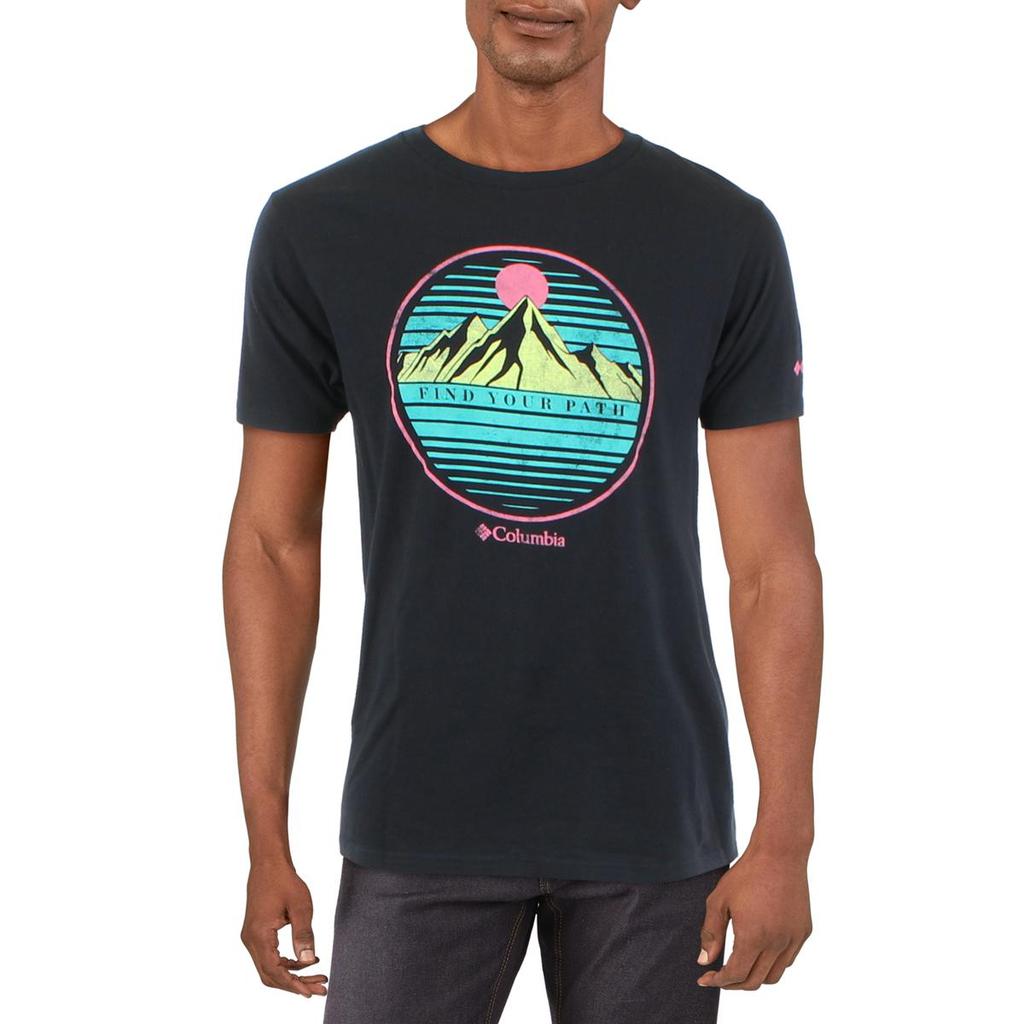 Columbia Mens Tee Mountain Graphic T-Shirt商品第1张图片规格展示