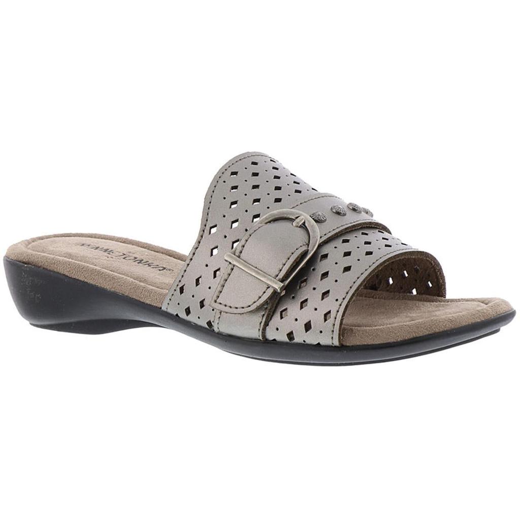 Minnetonka Womens Glynis Embellished Open Toe Slide Sandals商品第1张图片规格展示