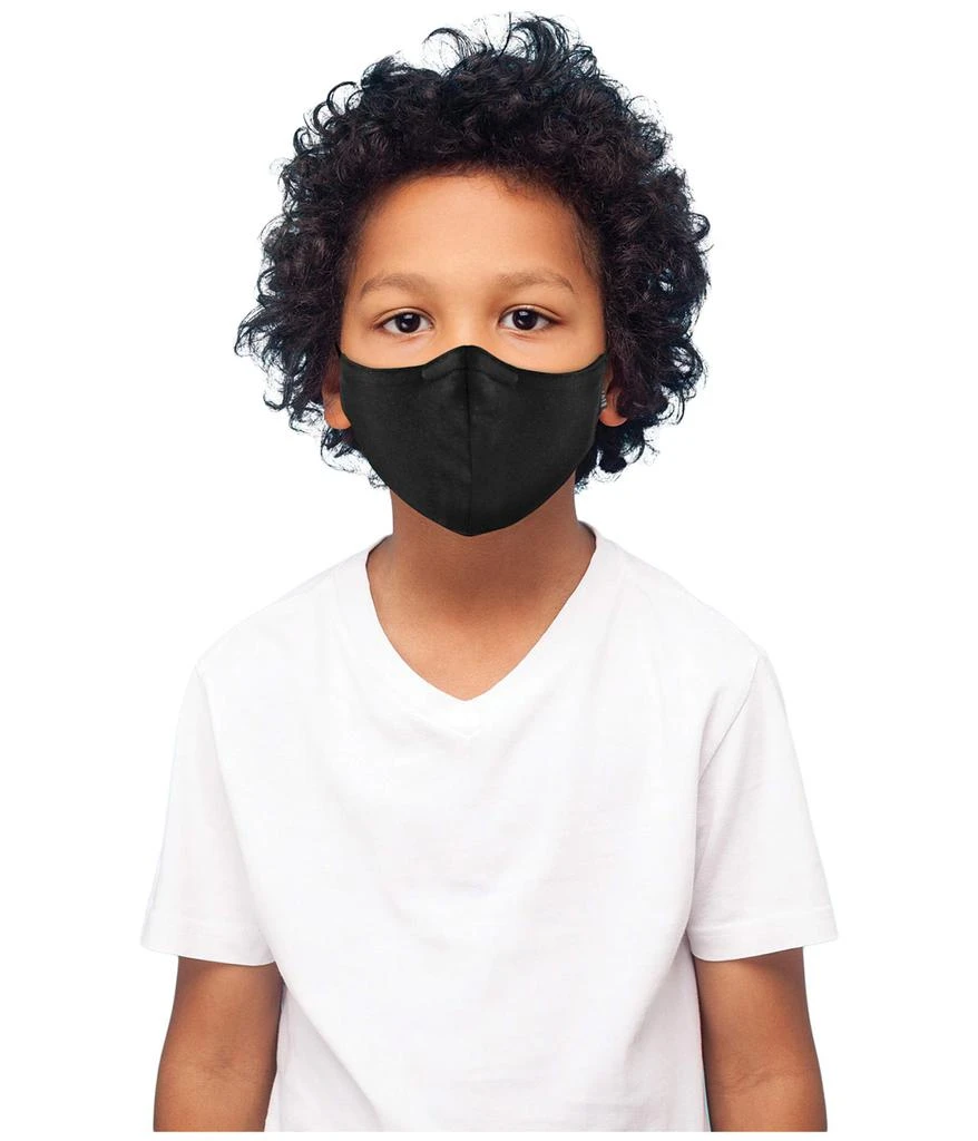 商品Bloch|Soft Stretch Face Mask with Moldable Nose Pad and Lanyard 3-Pack (Toddler/Little Kids/Big Kids),价格¥50,第1张图片