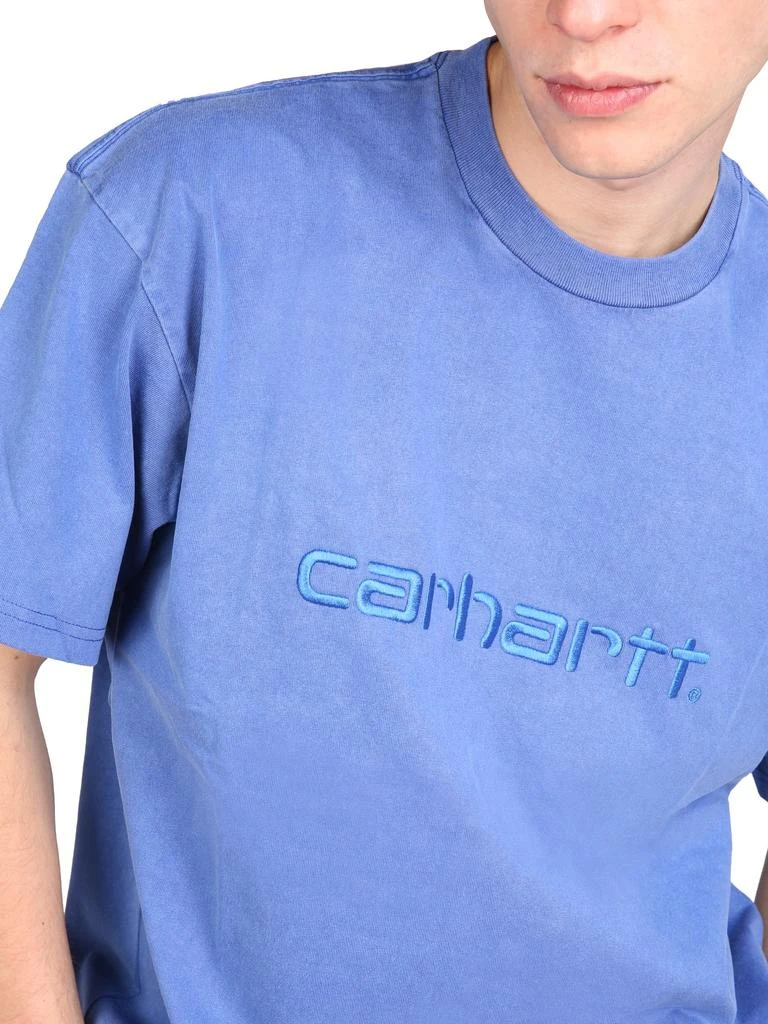 商品Carhartt|Carhartt Logo Embroidery T-shirt,价格¥540,第4张图片详细描述