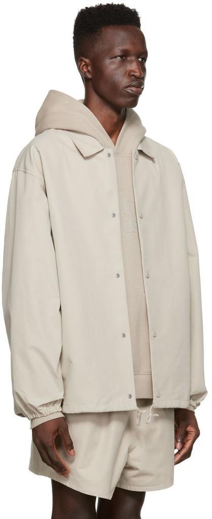 商品Essentials|Gray Drawstring Jacket,价格¥1116,第4张图片详细描述
