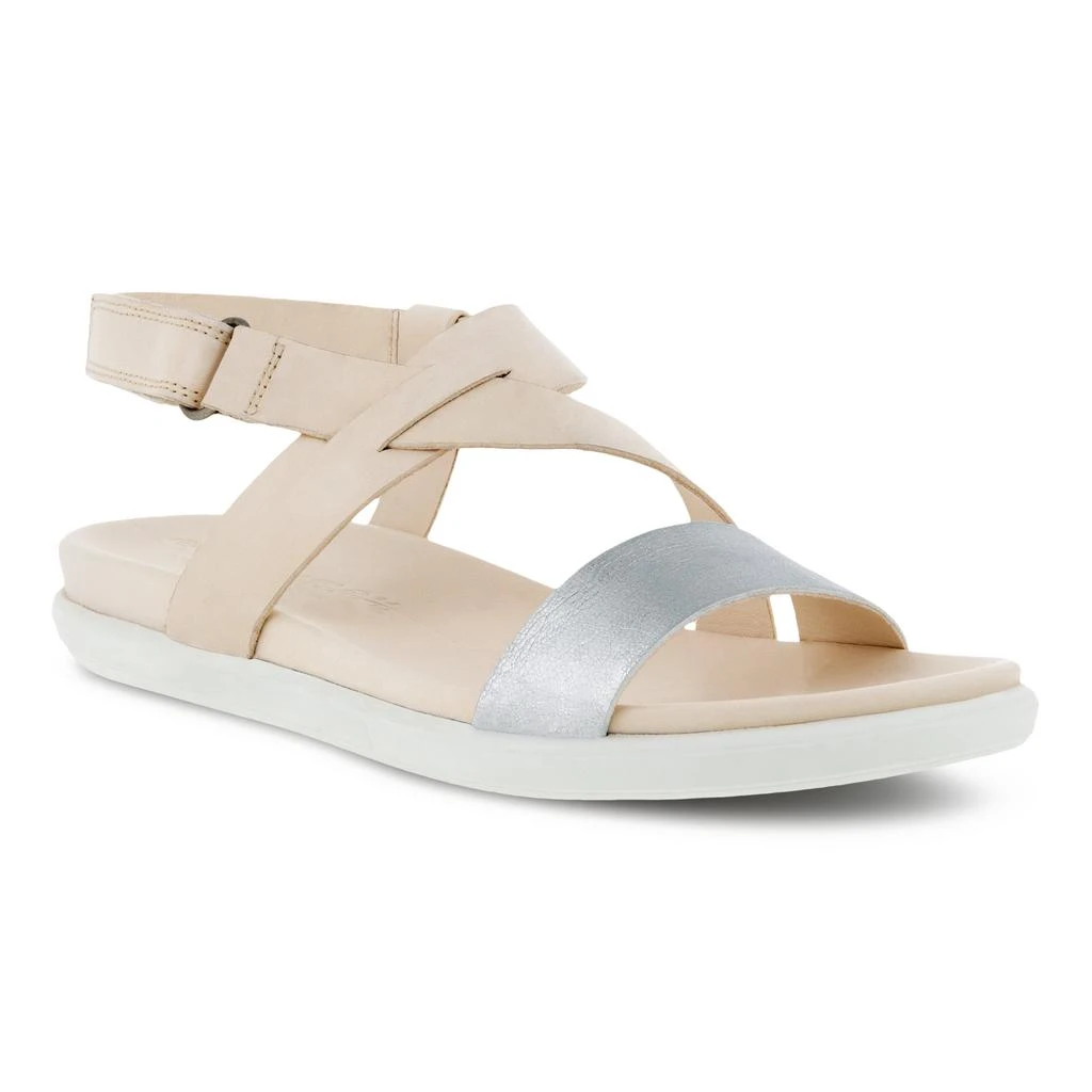 商品ECCO|ECCO WOMEN'S SIMPIL FLAT SANDAL,价格¥237,第2张图片详细描述