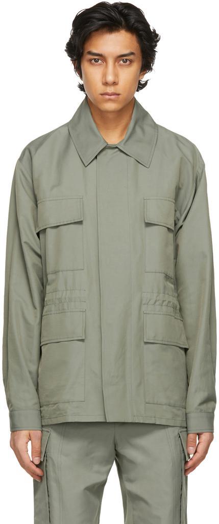 Khaki Shared '23 OBS' Jacket商品第1张图片规格展示