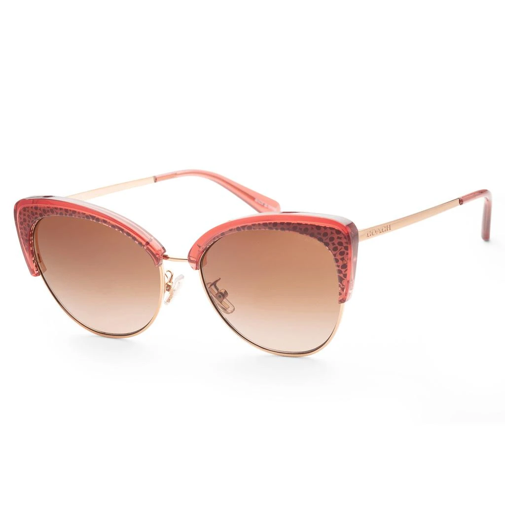 商品Coach|Coach Women's Shiny Rose Gold Sunglasses,价格¥514,第1张图片