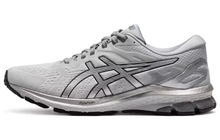 商品[国内直发] Asics|GT-1000 10 舒适百搭 网布 低帮跑步鞋 男款 银灰,价格¥522,第1张图片