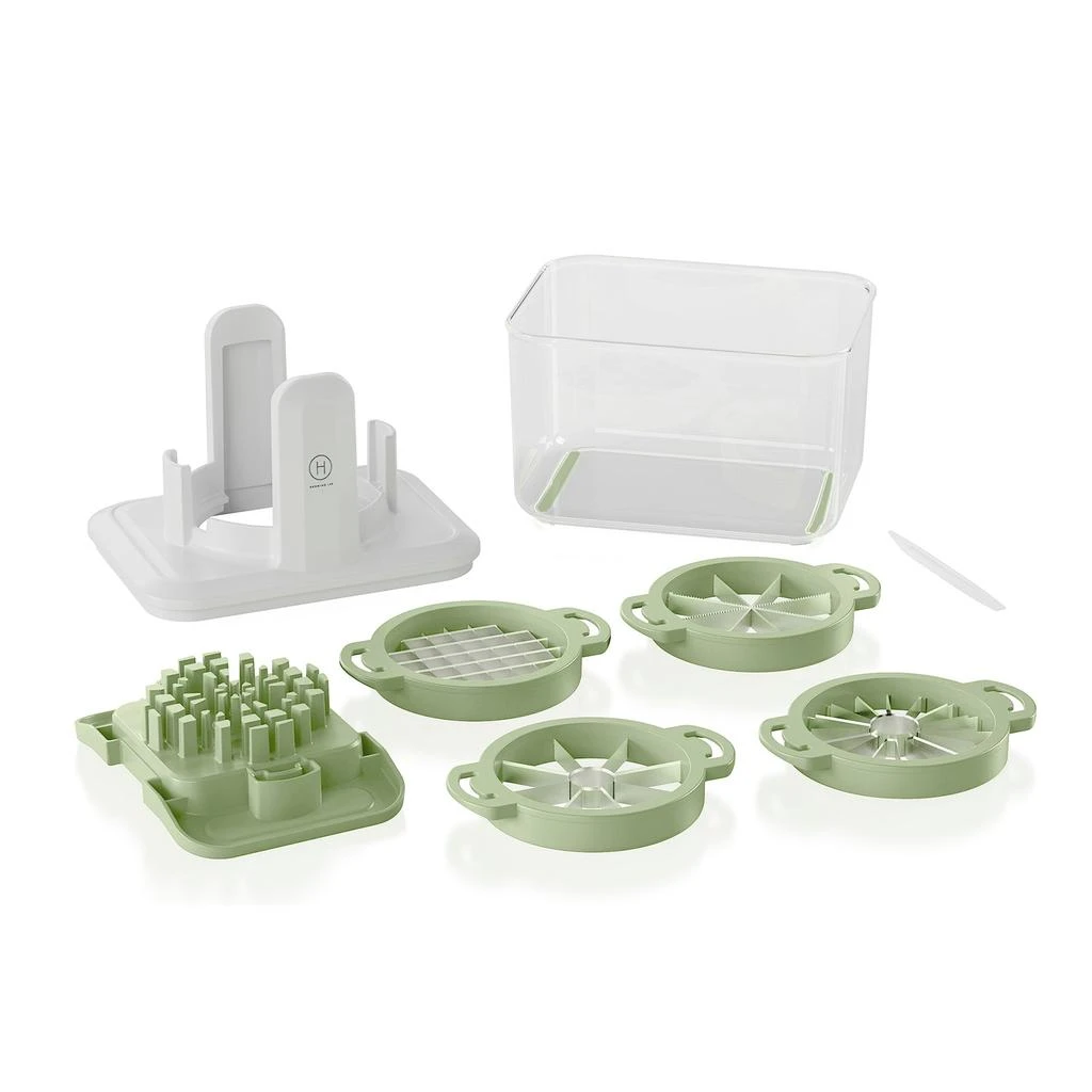 商品Henning Lee|4-in-1 Fresh Prep Fruit and Veggie Slicer, Green,价格¥234,第2张图片详细描述