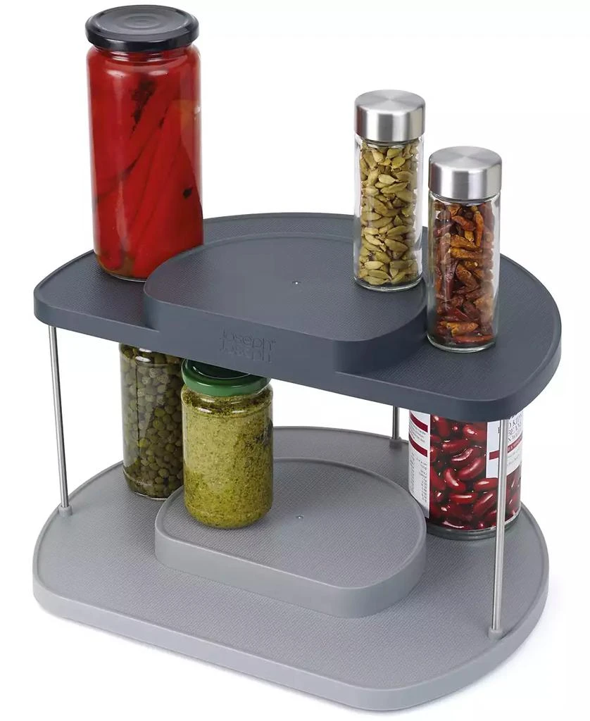 商品Joseph Joseph|CupboardStore™ 2-Tier Rotating Organizer,价格¥178,第1张图片