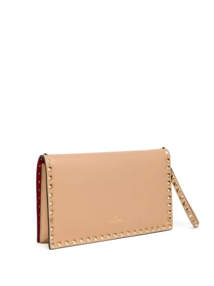 商品Valentino|Rockstud Leather Flap Clutch,价格¥14069,第3张图片详细描述