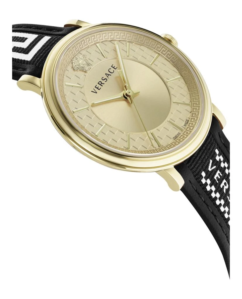 商品Versace|V-Circle Strap Watch,价格¥2329,第3张图片详细描述