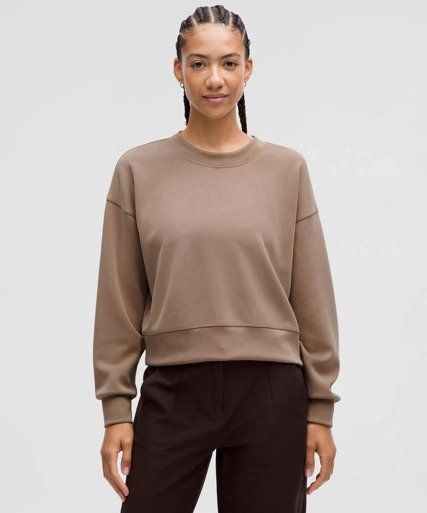 商品Lululemon|Softstreme Perfectly Oversized Cropped Crew,价格¥742,第5张图片详细描述