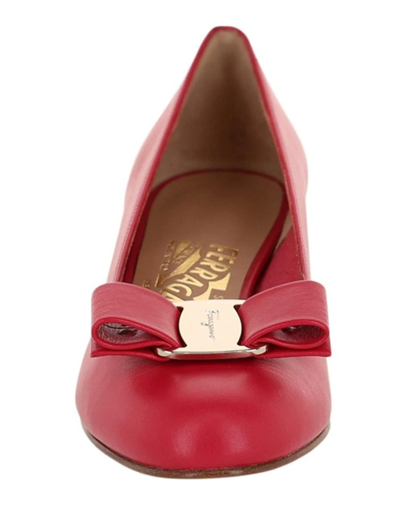 商品Salvatore Ferragamo|Vara Bow Leather Pumps,价格¥2795,第4张图片详细描述