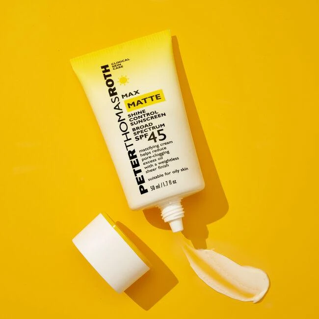 商品Peter Thomas Roth|Max Matte Shine Control Sunscreen Broad Spectrum SPF 45,价格¥230,第3张图片详细描述