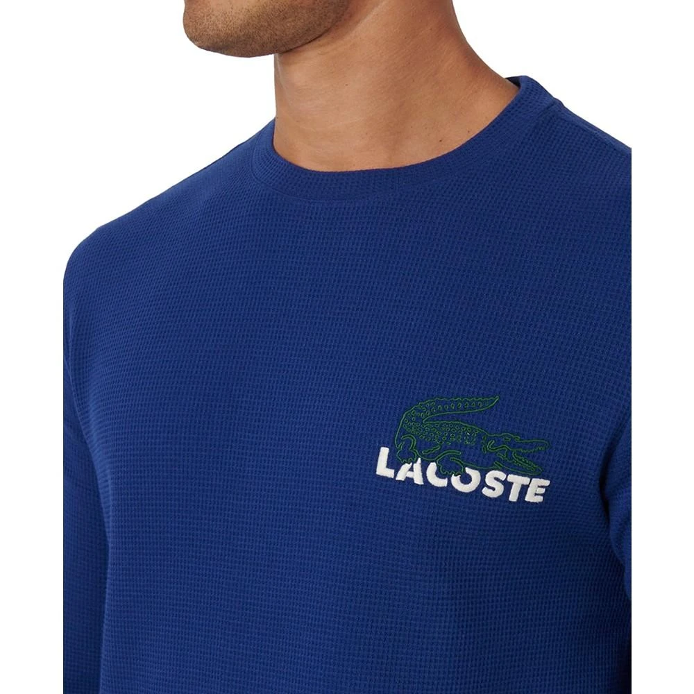 商品Lacoste|男士 华夫休闲保暖睡衣,价格¥161,第4张图片详细描述