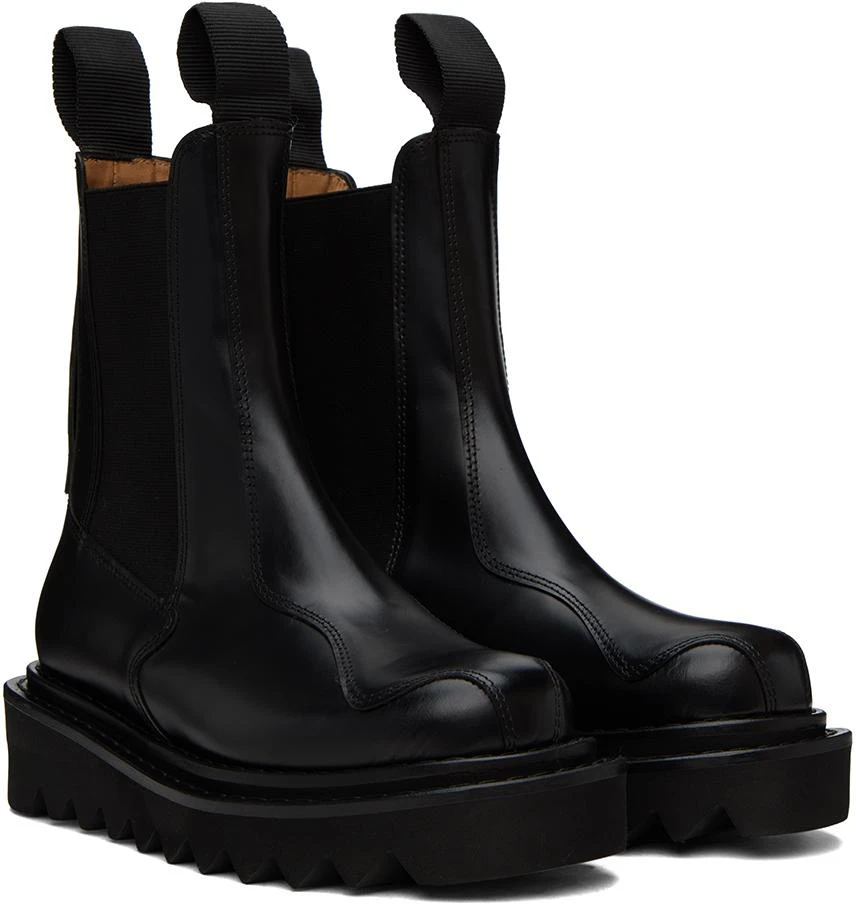 商品Toga Pulla|SSENSE Exclusive Black Boots,价格¥2305,第4张图片详细描述