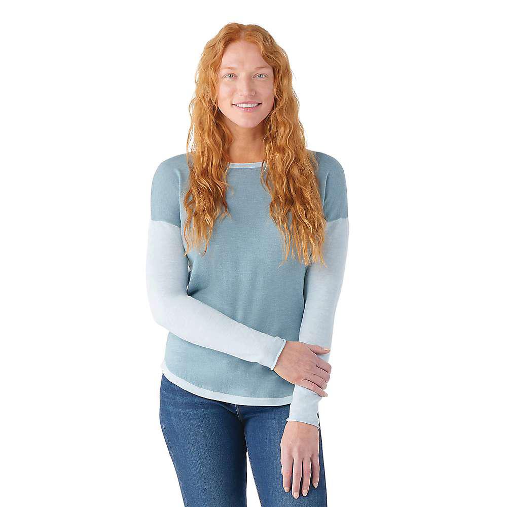 Smartwool Women's Shadow Pine Colorblock Sweater商品第5张图片规格展示