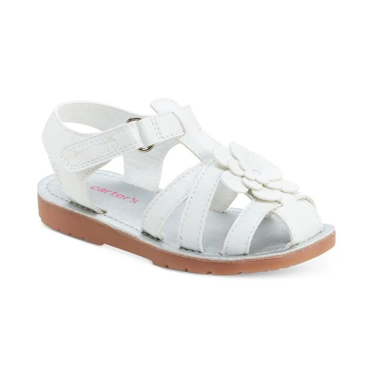 商品Carter's|女幼童/小童 Misty Strappy Sandals, Toddler Girls (4.5-10.5) & Little Girls (11-3),价格¥150,第2张图片详细描述