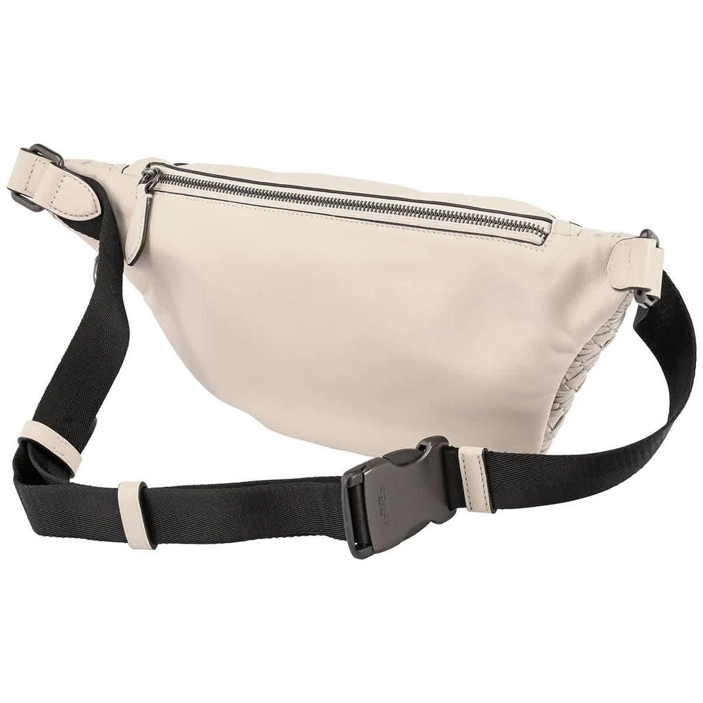 商品Coach|Coach Mens League Belt Bag With Weaving in Ivory,价格¥1420,第3张图片详细描述
