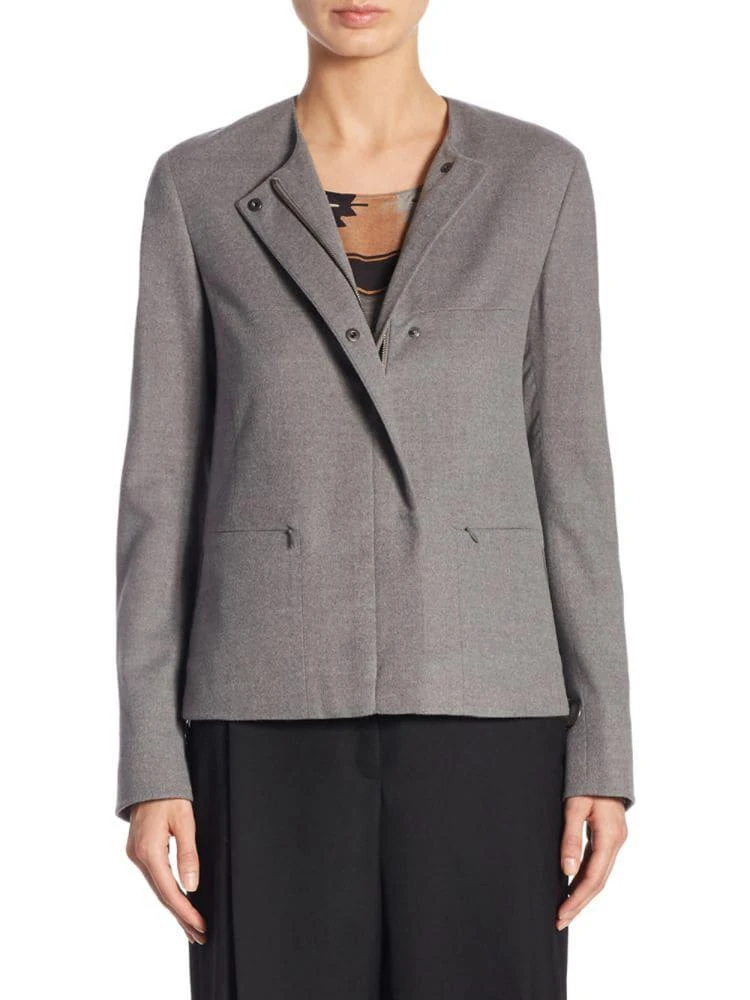 商品Akris|Wool A-Line Jacket,价格¥2273,第1张图片