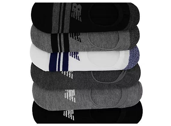 商品New Balance|Ultra Low No Show Socks 6 Pack,价格¥153,第2张图片�详细描述