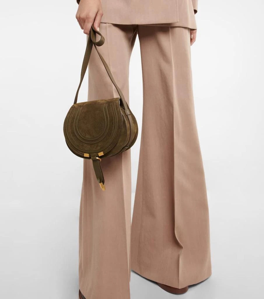 Marcie Small suede crossbody bag 商品