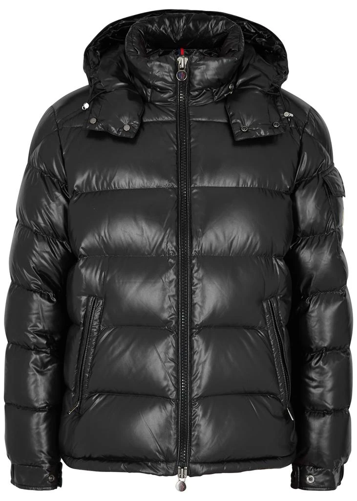 商品Moncler|Maya black hooded quilted shell jacket,价格¥9329,第1张图片