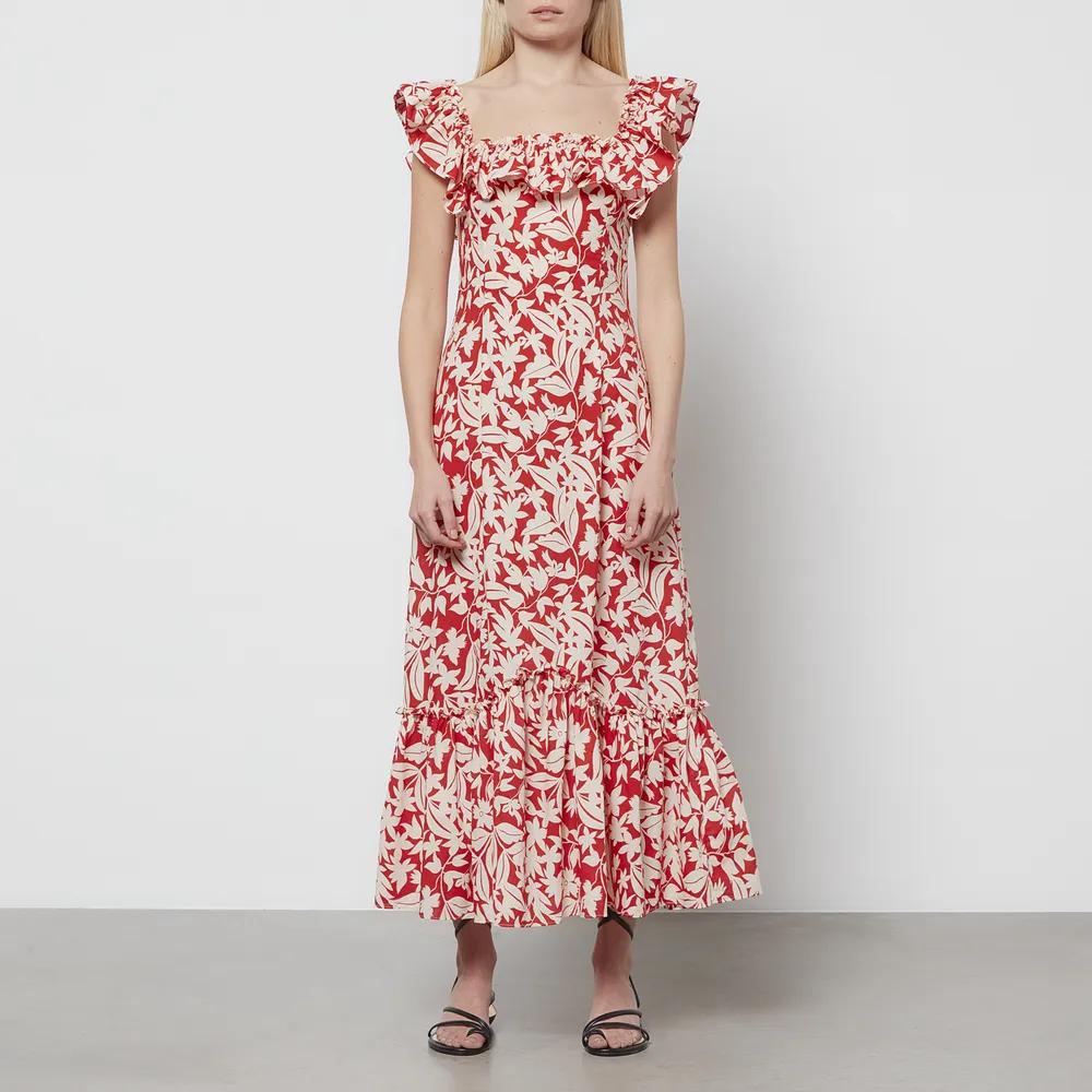 RIXO Women's June Midi Dress商品第1张图片规格展示
