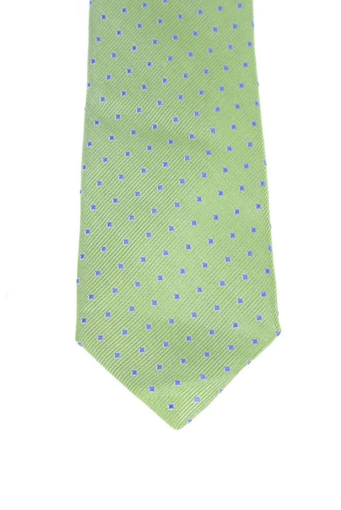 商品DANIELE ALESSANDRINI|Daniele Alessandrini Tie Stripes in Green,价格¥764,第2张图片详细描述