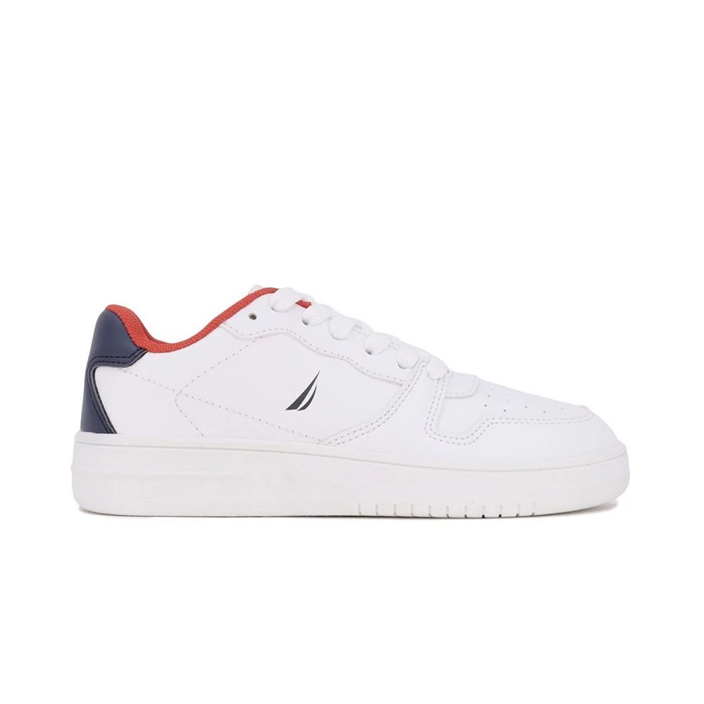 商品Nautica|Big Boys Lace Up Low Cut Court Casual Sneaker,价格¥180,第4张图片详细描述