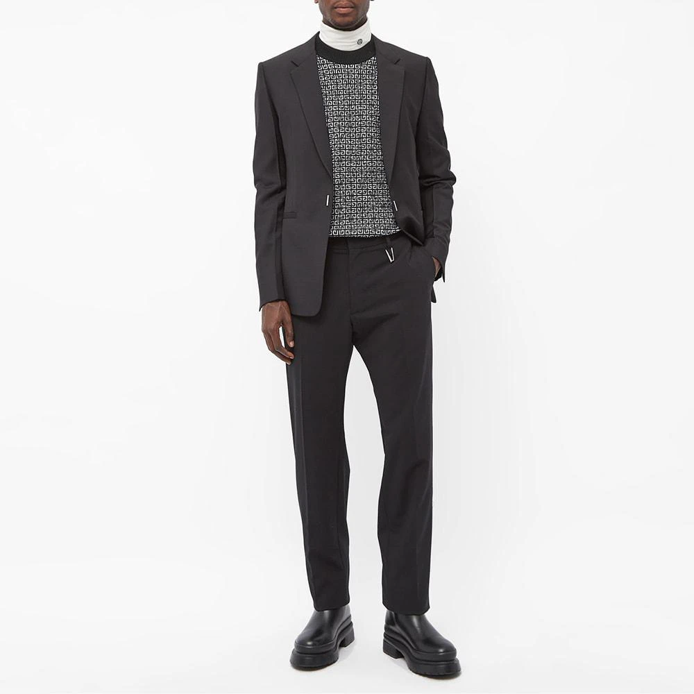 商品Givenchy|Givenchy 4G Jacquard Crew Knit,价格¥12219,第5张图片详细描述