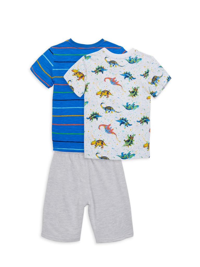 Little Boy's 3-Piece T-Shirt & Shorts Set商品第2张图片规格展示