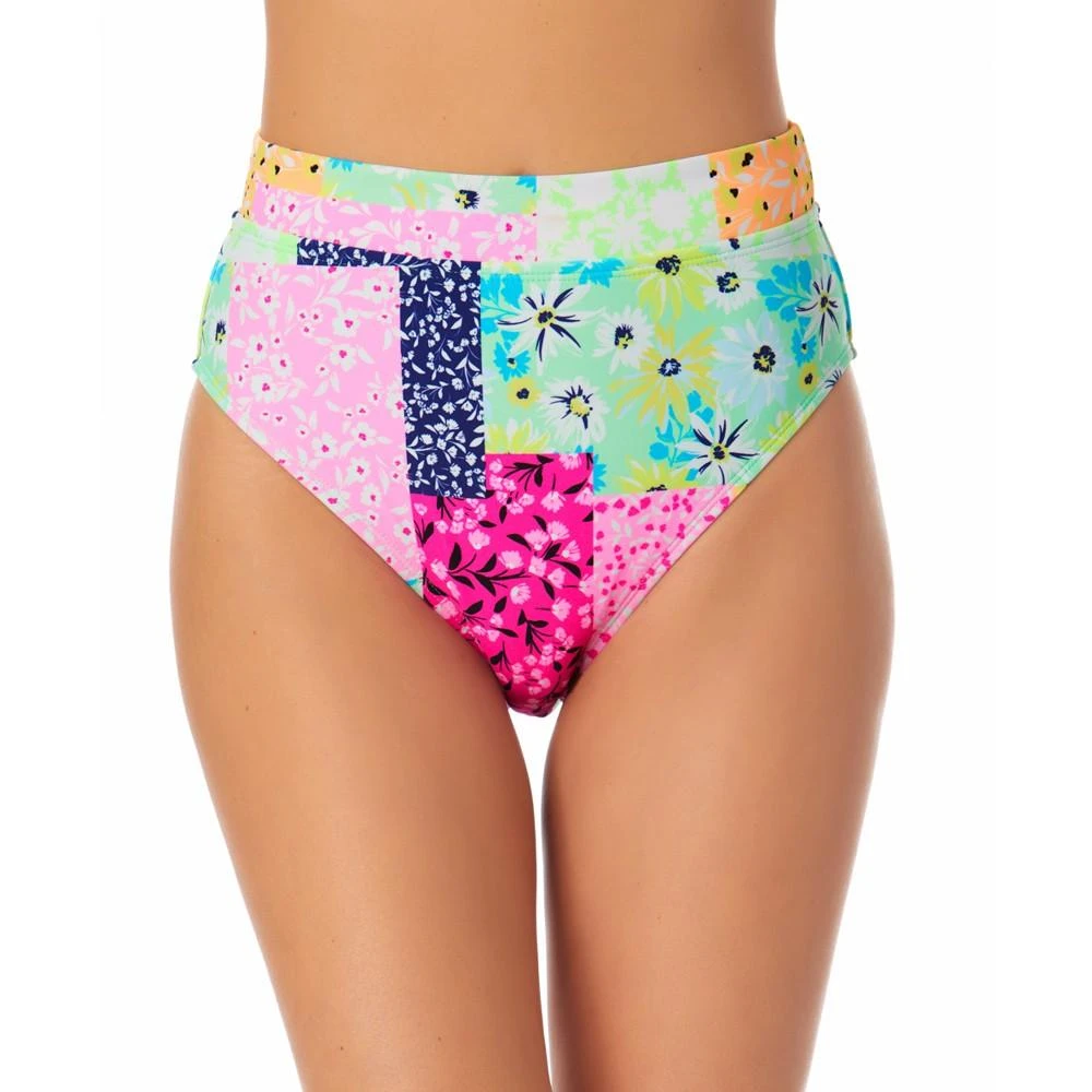 商品California Waves|Juniors' Printed High-Waist Bikini Bottoms, Created for Macy's,价格¥76,第1张图片