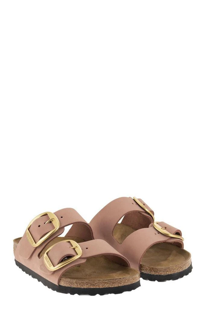 商品Birkenstock|BIRKENSTOCK ARIZONA - Leather slipper with large buckle,价格¥1068,第4张图片详细描��述