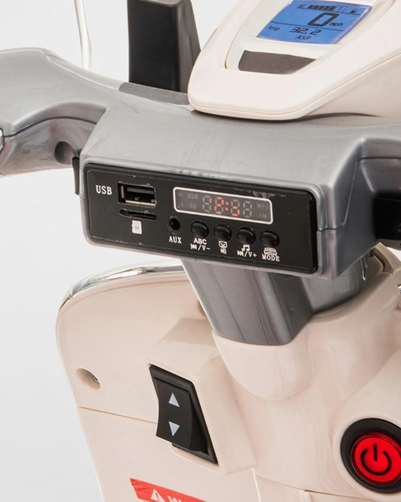 商品Best Ride on Cars|Vespa 12V Scooter,价格¥2088,第5张图片详细描述