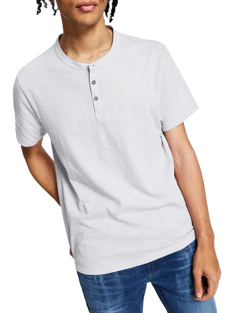 商品INC International|Mens Knit Pullover Henley Shirt,价格¥144,第1张图片详细描述