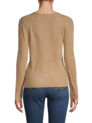 商品Vince|Cashmere Long Sleeve V-Neck Henley,价格¥513,第2张图片详细描述