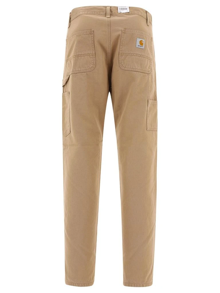 商品Carhartt WIP|Carhartt WIP Logo Patch Straight Leg Trousers,价格¥409,第2张图片详细描述