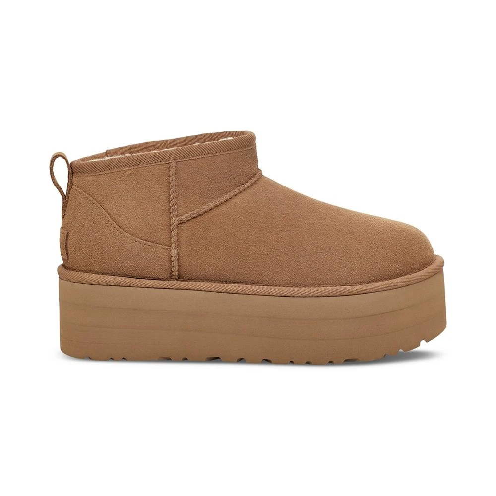 商品UGG|Women's Classic Ultra Mini Platform Booties,价格¥1188,第2张图片详细描述