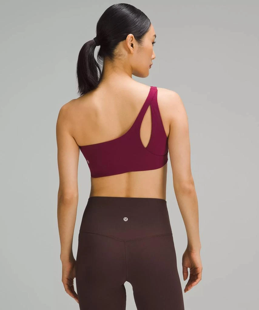 商品Lululemon|Ribbed Nulu Asymmetrical Yoga Bra *Light Support, A/B Cup,价格¥285,第4张图片详细描述