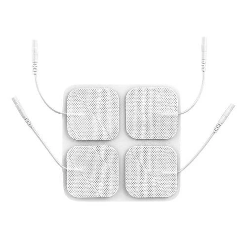 商品Fresh Fab Finds|4Pcs Reusable Self Adhesive Replacement Electrode Pads For TENS/EMS Unit Muscle Relieve Electrode Pads,价格¥136,第1张图片