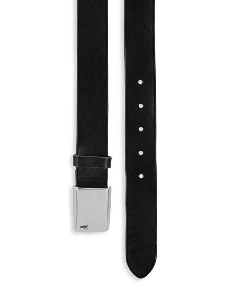 商品Frye|Embossed Plaque Leather Belt,价格¥447,第2张图片详细描述