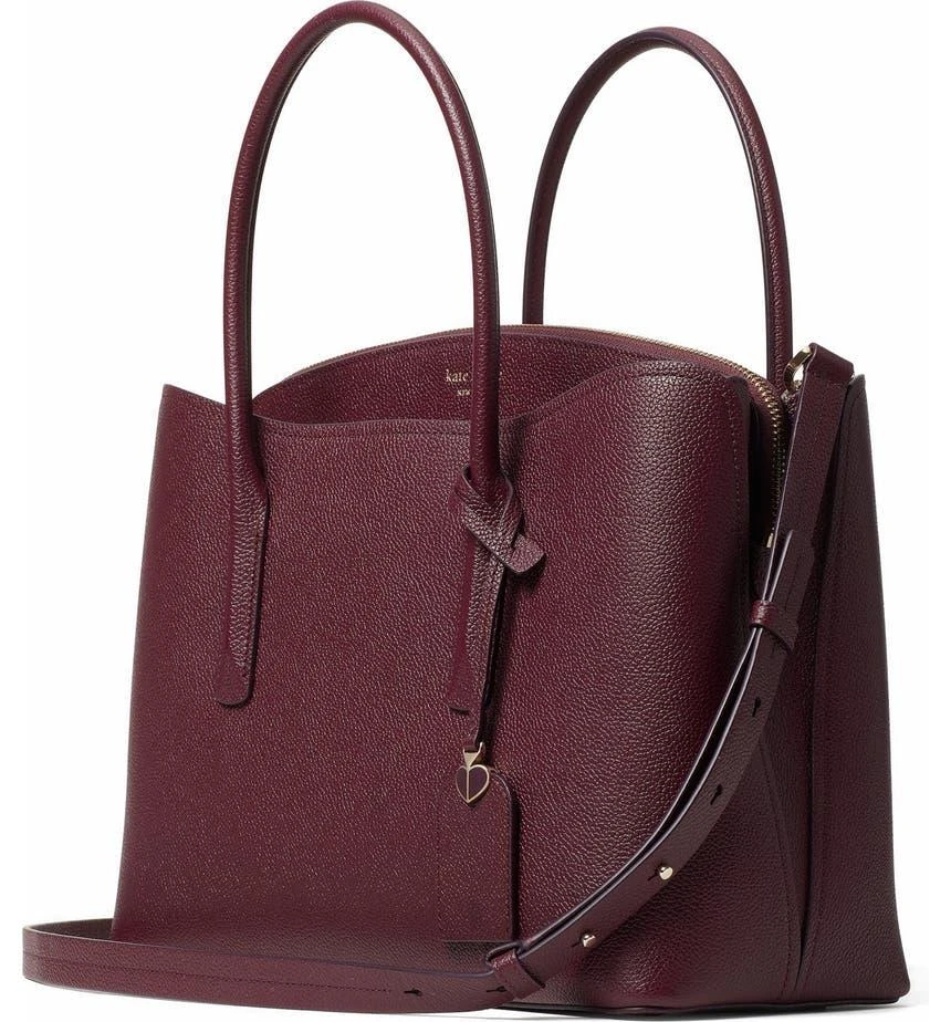 商品Kate Spade|large margaux leather satchel,价格¥1352,第2张图片详细描述