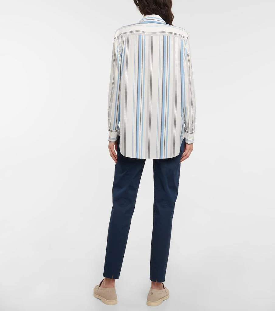 商品Loro Piana|Idelle条纹真丝衬衫,价格¥15494,第3张图片详细描述