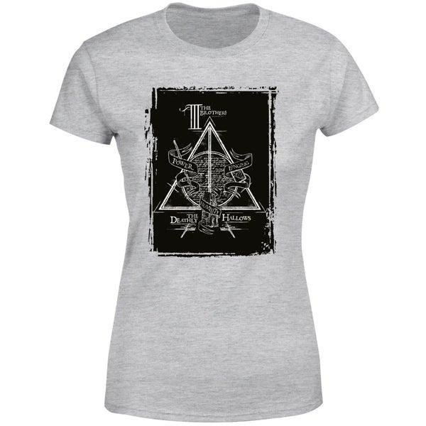 商品Harry Potter|Harry Potter Three Brothers Women's T-Shirt - Grey,价格¥170,第1张图片