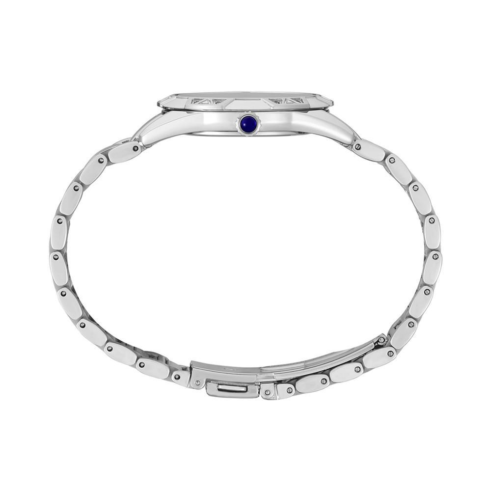 商品Seiko|Women's Diamond (1/6 ct. t.w.) Stainless Steel Bracelet Watch 33mm,价格¥2931,第4张图片详细描述