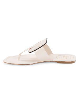 T Strap Flat Thong Sandals商品第4张图片规格展示