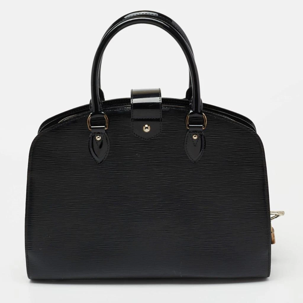 商品[二手商品] Louis Vuitton|Louis Vuitton Black Electric Epi Leather Pont Neuf GM Bag,价格¥5457,第4张图片详细描述