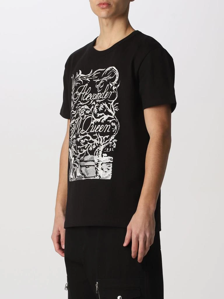 商品Alexander McQueen|Alexander McQueen t-shirt with logo,价格¥1923,第4张图片详细描述