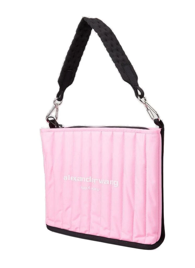 商品Alexander Wang|Alexander Wang Elite Tech Logo Printed Shoulder Bag,价格¥1752,第3张图片详细描述